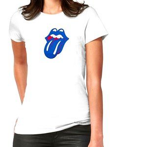Rolling Stones Blue & Lonsome Tongue rock Official T-Shirt S NWT